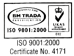 BS EN ISO 9001:2000 logo