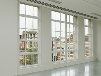 secondary glazing installed on sash windows